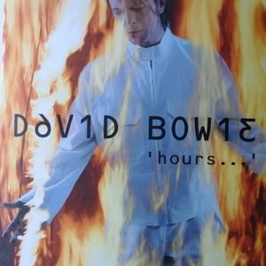 david bowie HOURS 1999 promo poster - ziggy stardust fame heroes tin machine low